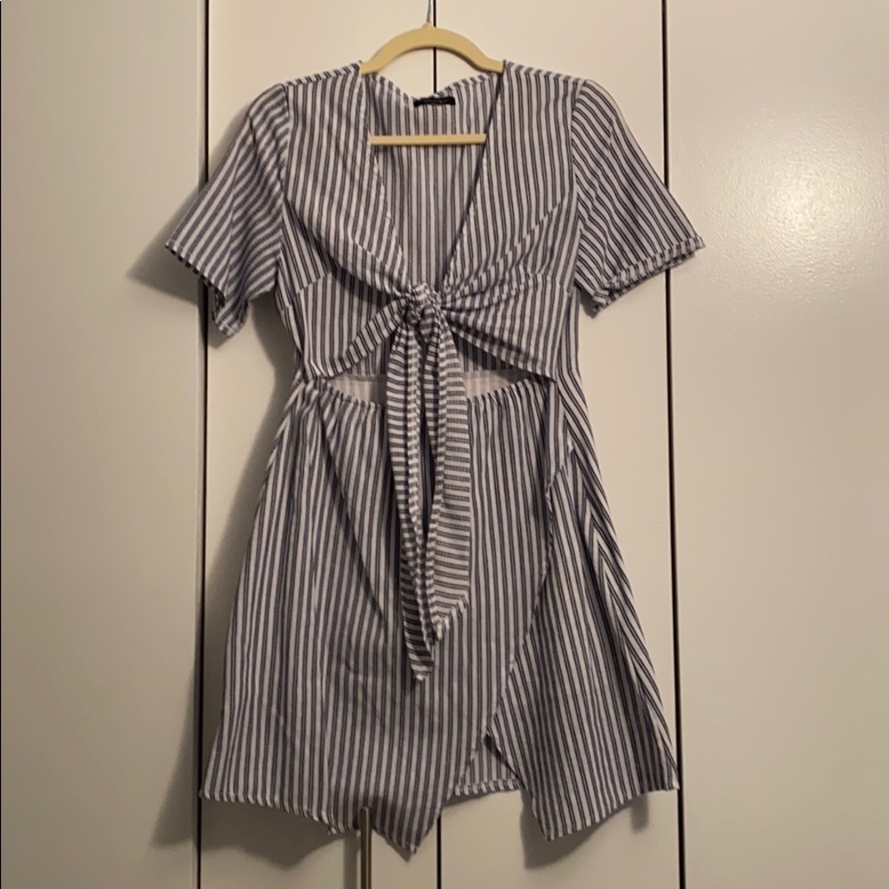 Striped dress Australian brand paper closet
